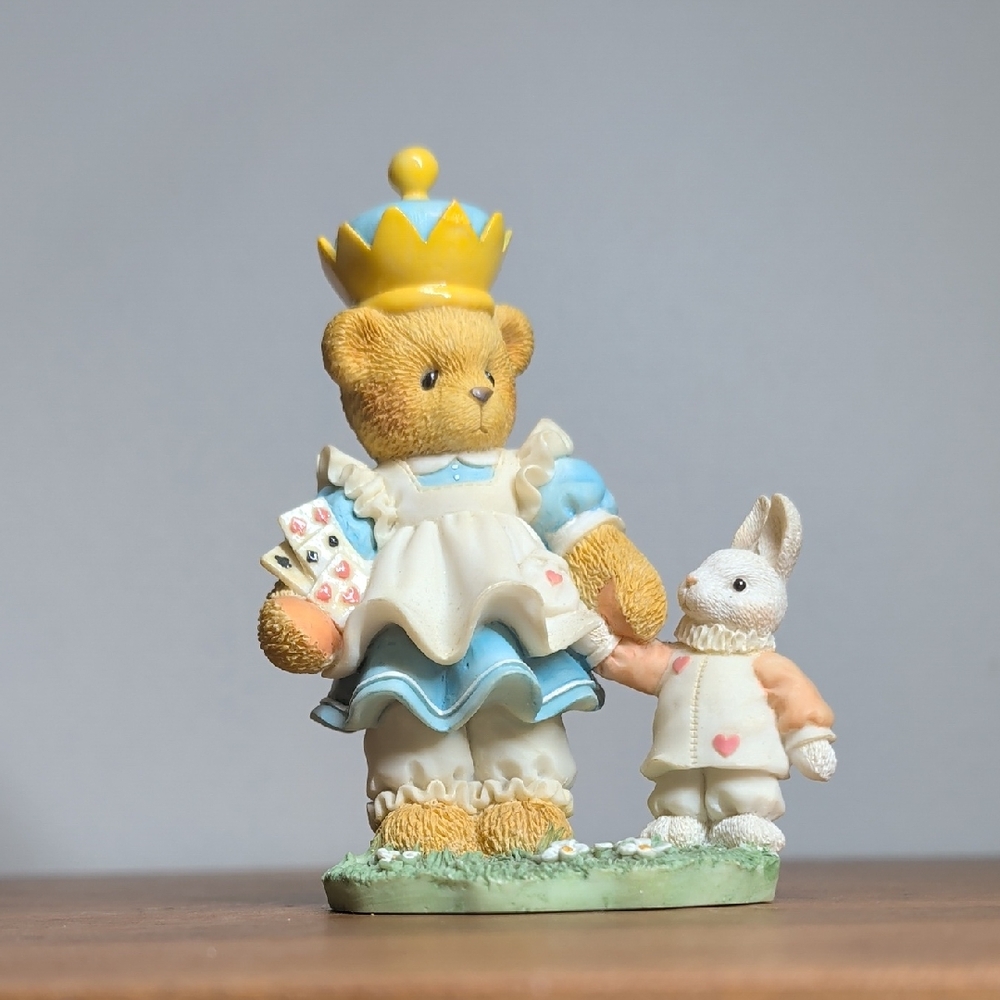 Enesco Cherished Teddies Alicia Figure Alice In Wonderland